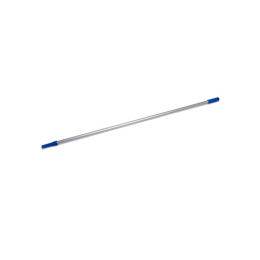 Bezemsteel Aluminium Franse Draad Blauw 150 cm