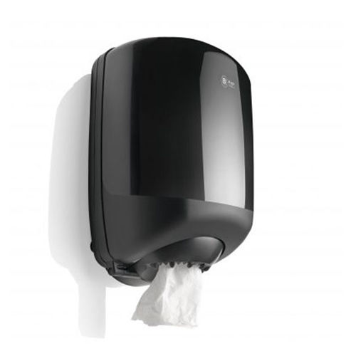 Black Satino CF40 Poetsrol Dispenser Midi