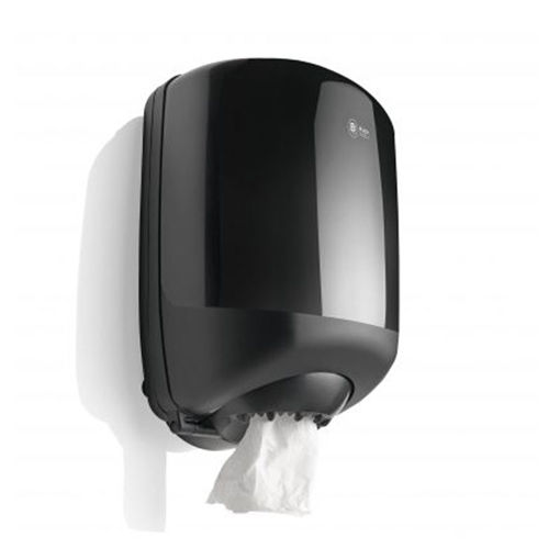 Black Satino CF40 Poetsrol Dispenser Midi