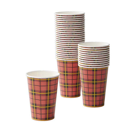 Afbeelding van Tartan Beker Karton 180 ml 2500 stuks