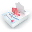 Afbeelding van Avodesch Microvezeldoek Wet2Go Rood 20 stuks
