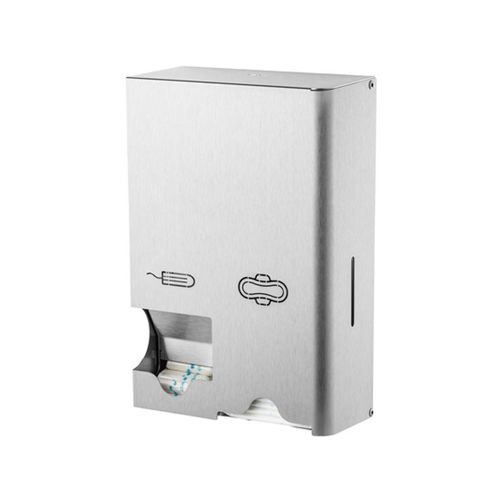 Mediclinics Maandverband- & tampondispenser klein RVS