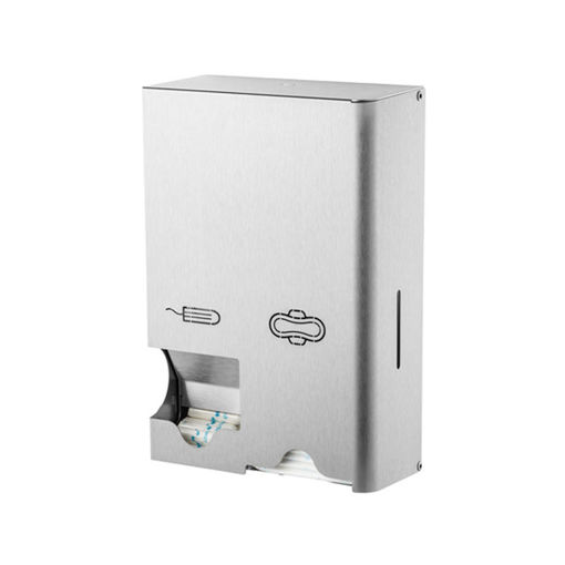 Mediclinics Maandverband- & tampondispenser klein RVS